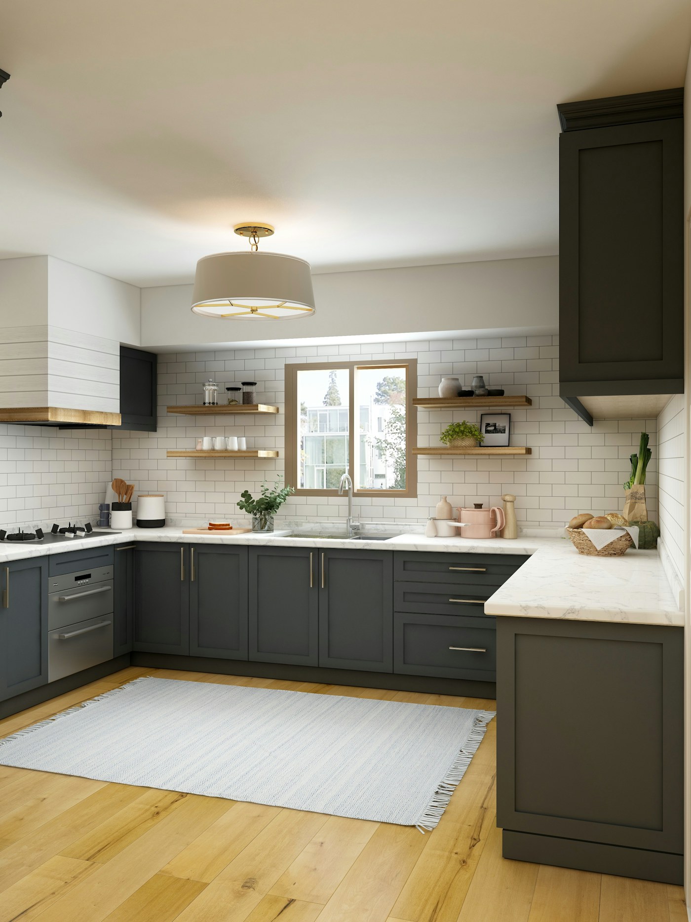 Modern kitchen interior